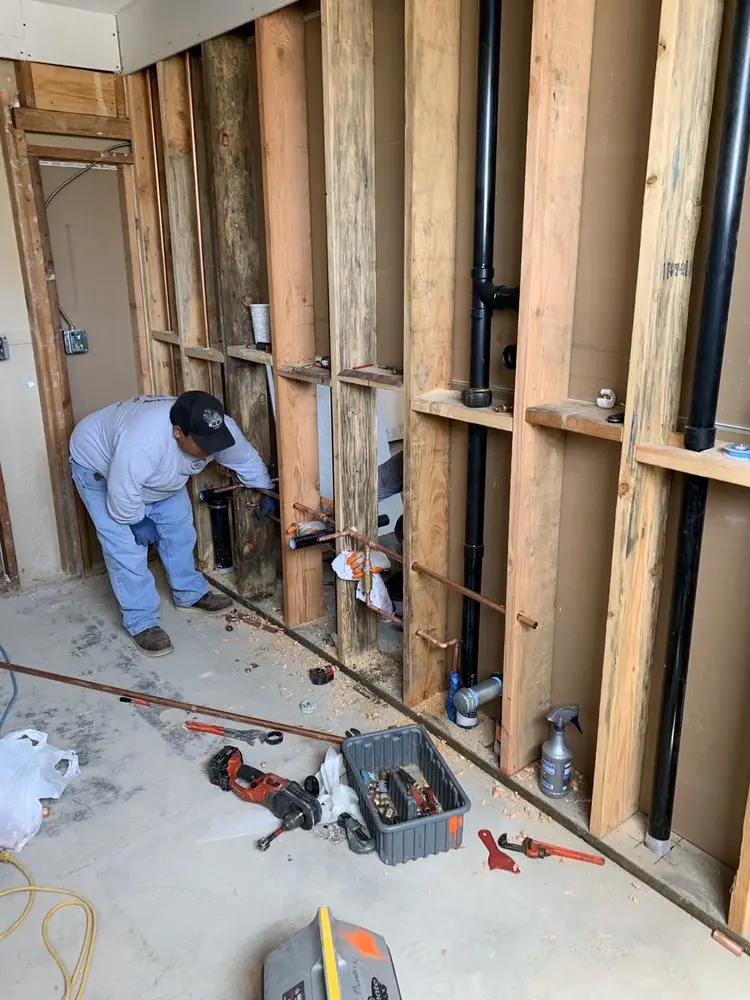 Commercial rough-in plumbing for Gas Line Repair in North Virginia - Socrates
